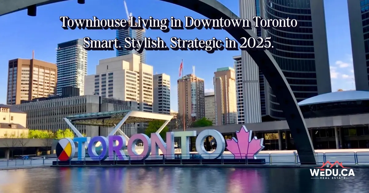 downtown toronto townhouses 2025