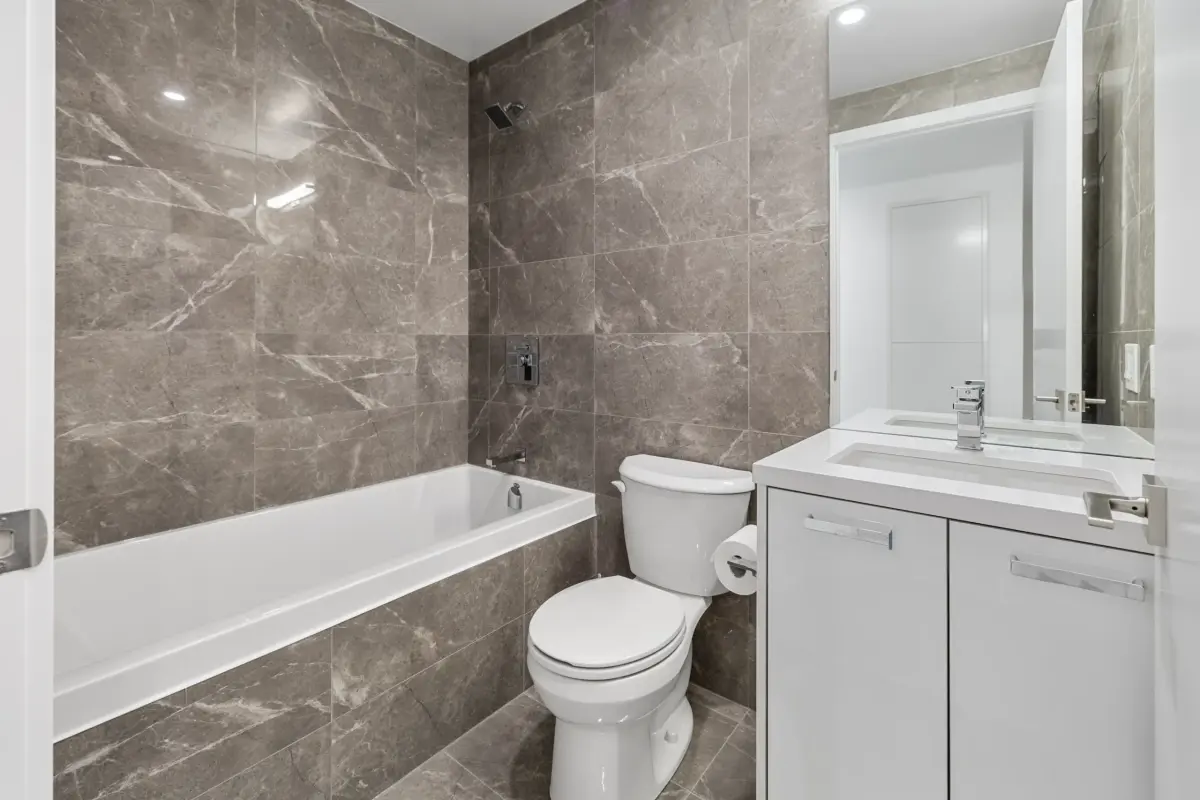 Bathroom at The Bread Company Condos, 195 McCaul Street, NAAN Unit 201